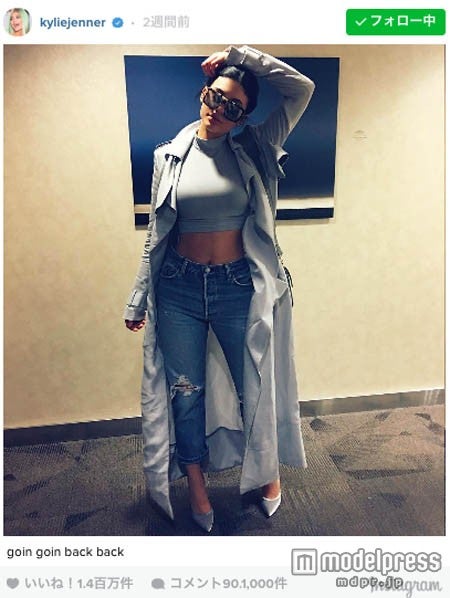 カイリー・ジェンナー。カイリー・ジェンナーInsragramより