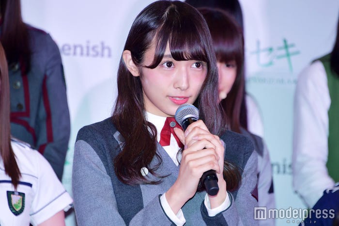 欅坂46での渡辺梨加(C)モデルプレス