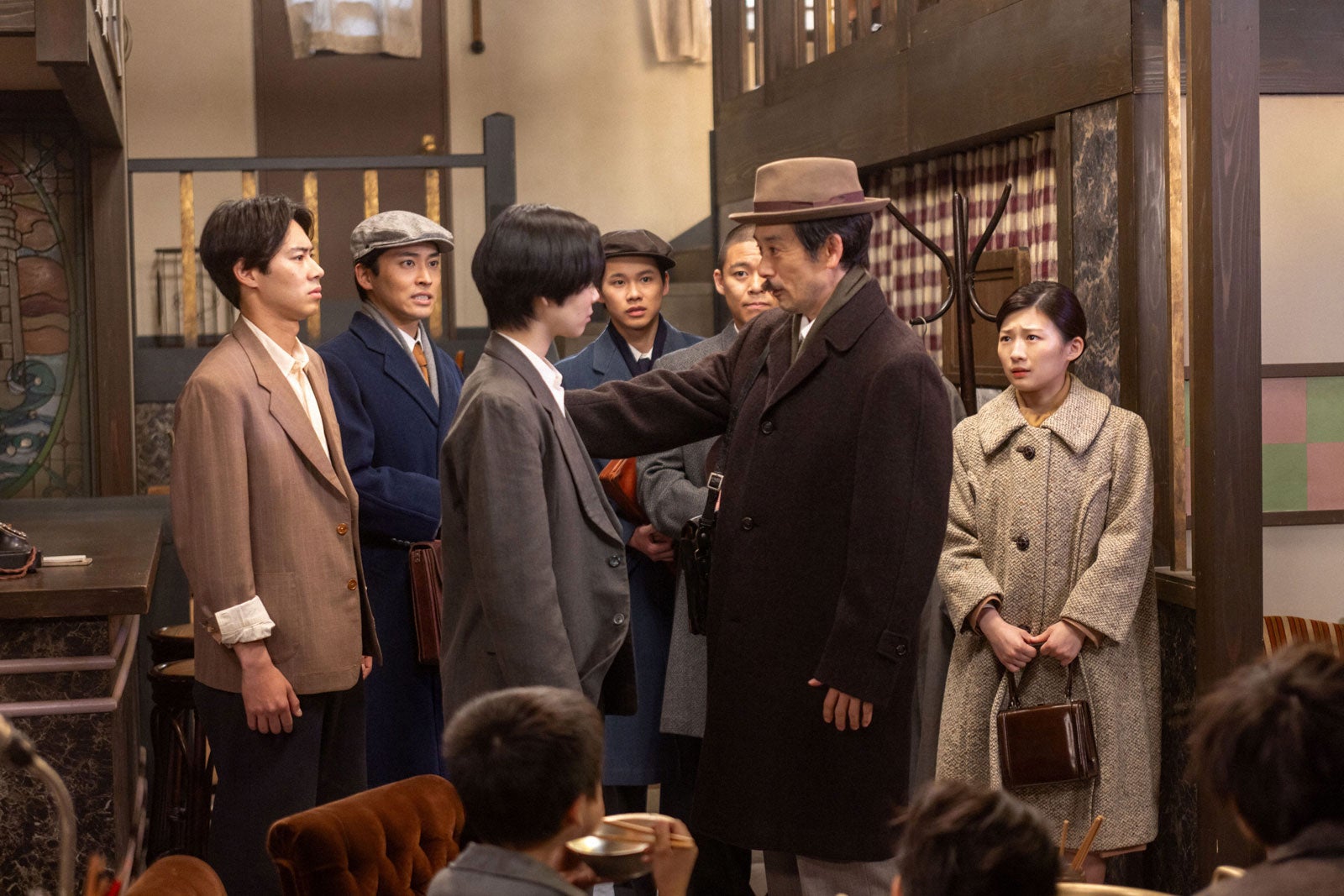 「虎に翼」汐見（平埜生成）、よね（土居志央梨）と初対面　セリフに注目集まる