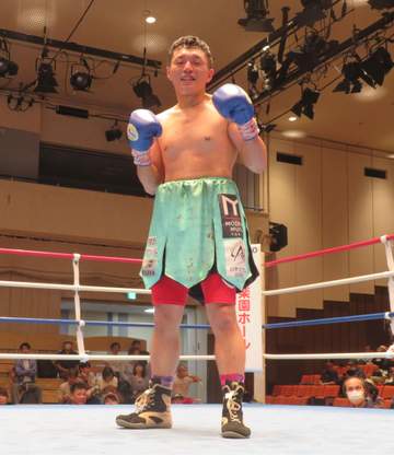 “神主ボクサー”野口貴彦が判定勝利 昼間は神主の35歳「再起をかけて頑張ってきた」10連敗のあと2連勝