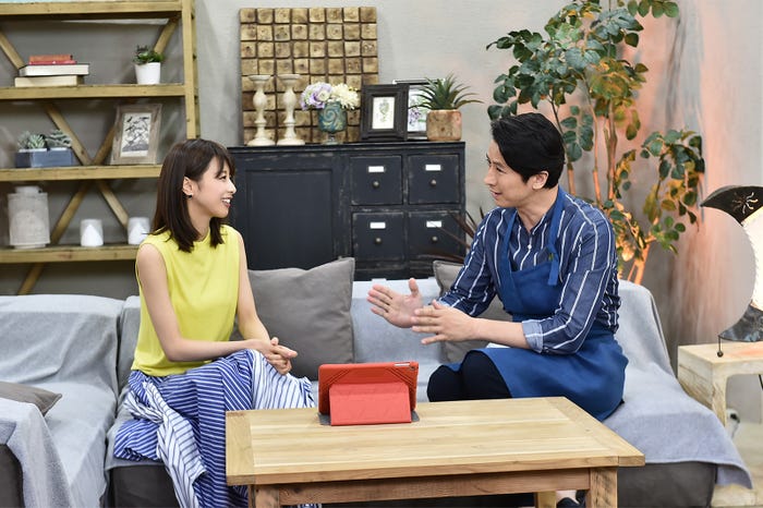 加藤綾子&谷原章介(提供画像)