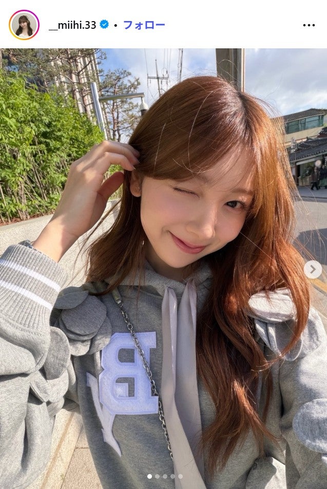 ミイヒInstagramより