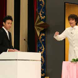 2005年出演時のアンジャッシュ（左から）児嶋一哉、渡部建（C）日本テレビ