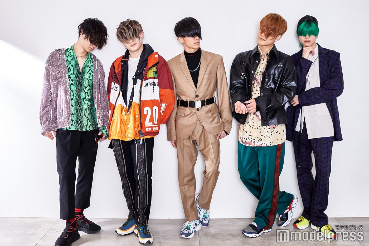 (左から)相沢勇仁、星野陽介、南優輝、内田将綺、仲川蓮(C)モデルプレス