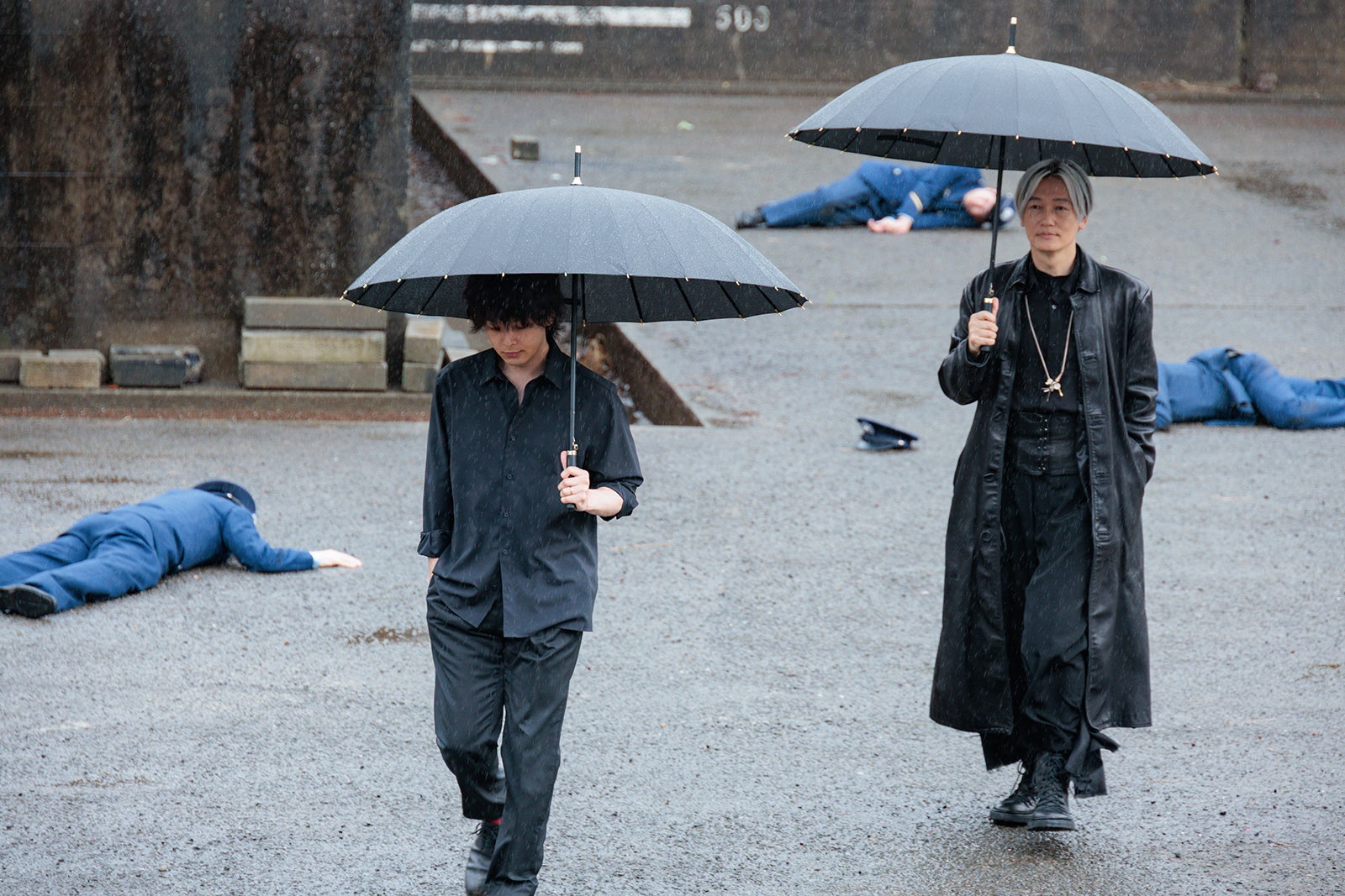 中村倫也、井浦新「DOPE 麻薬取締部特捜課」第7話（C）TBS