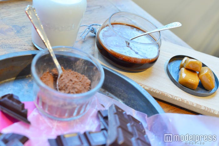 チョコとキャラメル…甘いもの好きにはたまらないコンビ