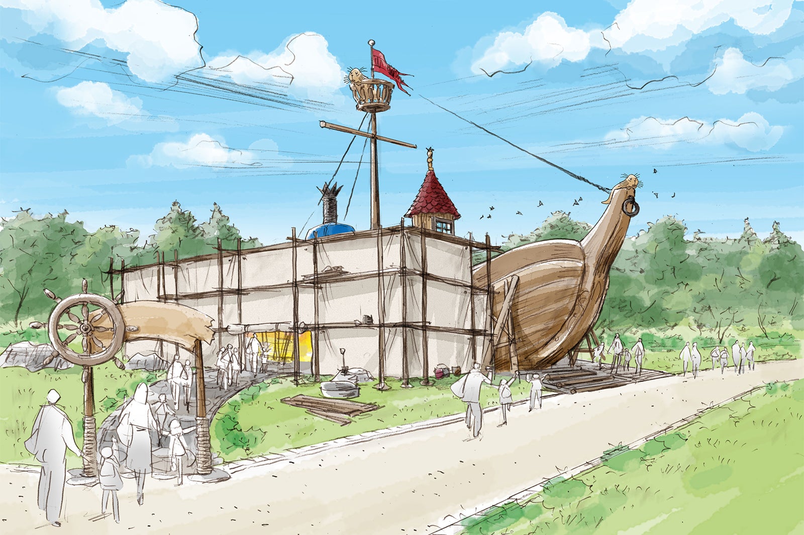 ムーミンバレーパークイメージ（C）Moomin Characters TM