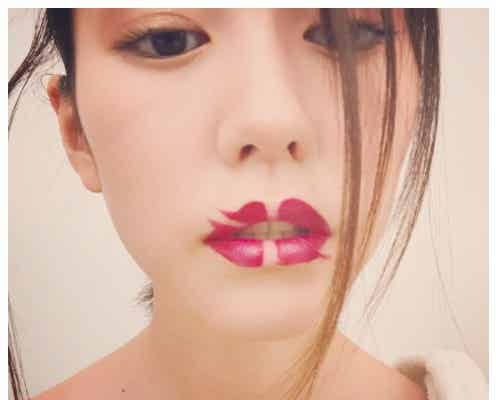 桐谷美玲、美しい“花”唇で魅了「色っぽい」「キスしたくなる」