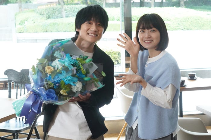 風間俊介、深川麻衣(C)フジテレビ