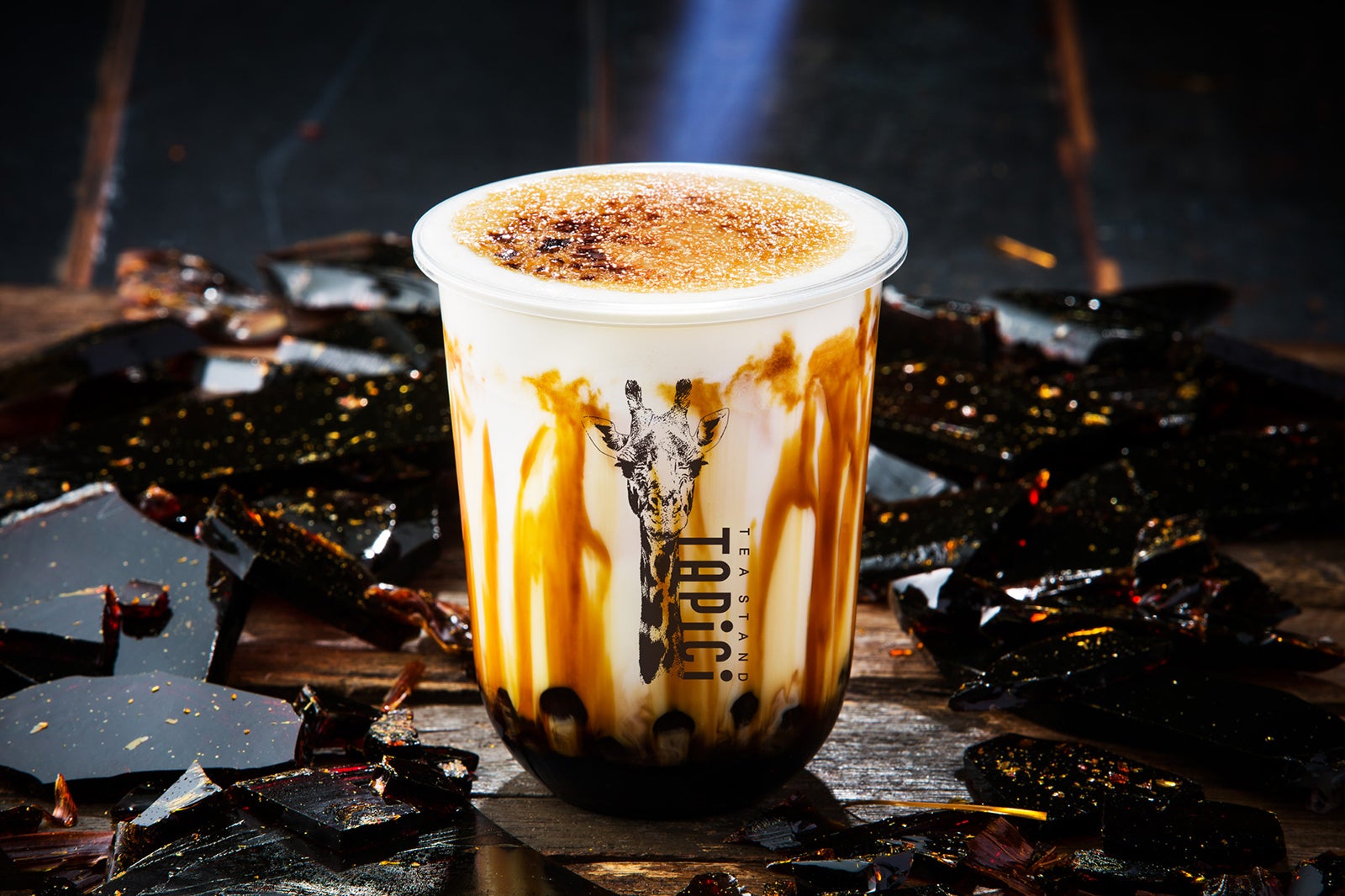 タピチ、冬のタピオカチーズティー「タピチ－カラメルブリュレミルク」が新登場