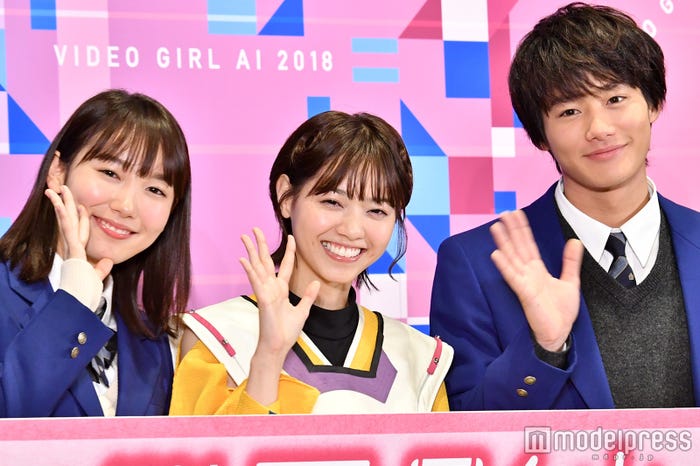 飯豊まりえ、西野七瀬、野村周平(C)モデルプレス