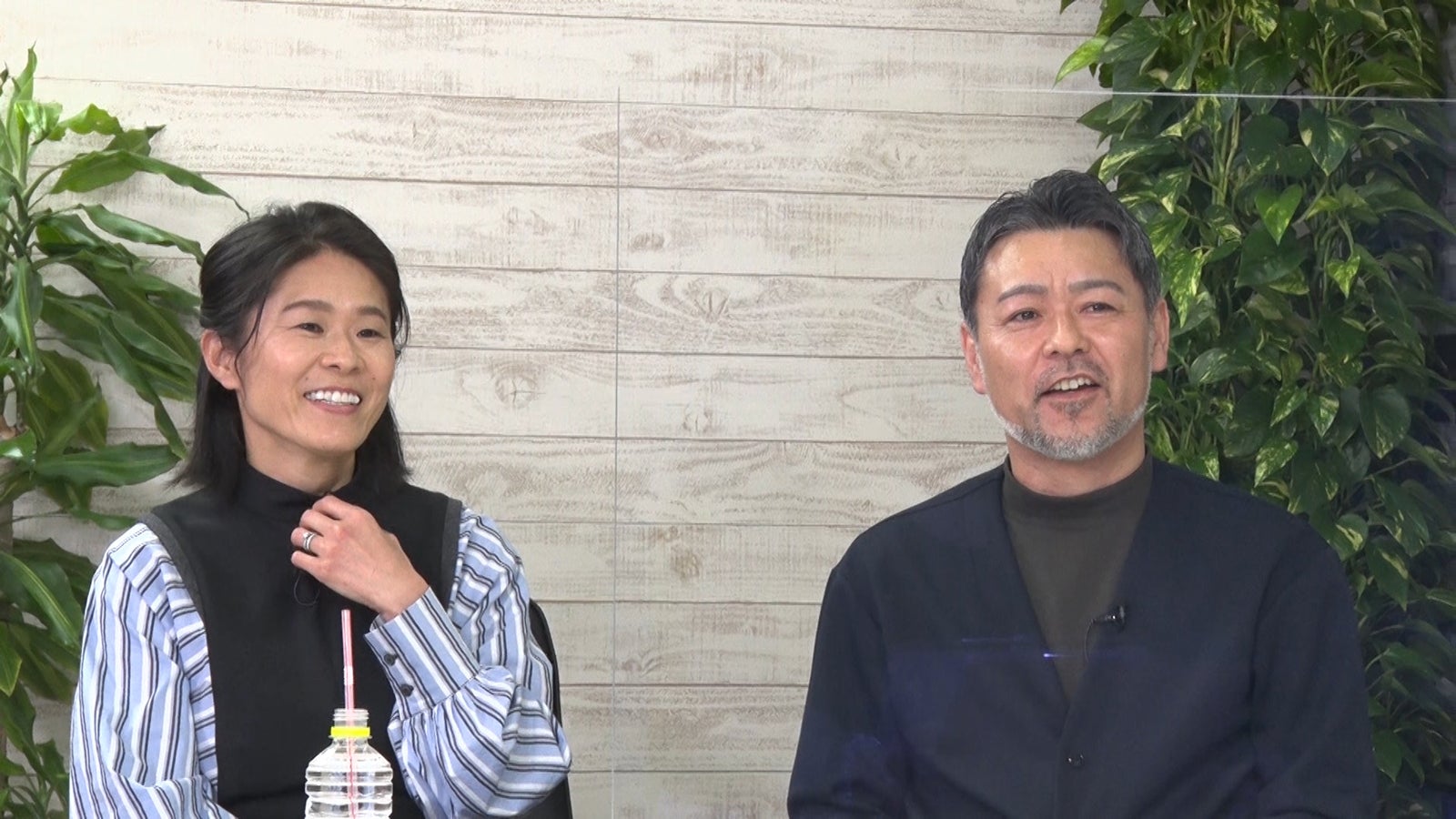 澤穂希、辻上裕章 （C）フジテレビ