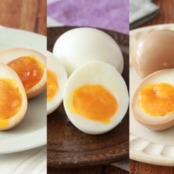 【食べ比べレシピ】どの「煮卵」が好み? 卵黄とろ~りな半熟煮卵を3種類の味付けで調理してみた
