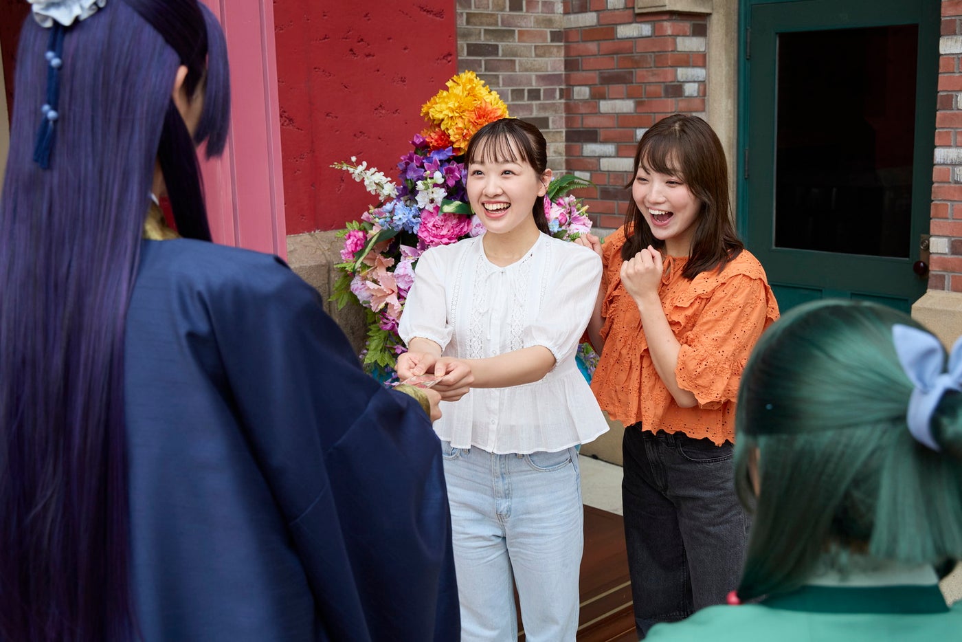 「薬屋のひとりごと」過去コラボの様子／画像提供：ユニバーサル・スタジオ・ジャパン