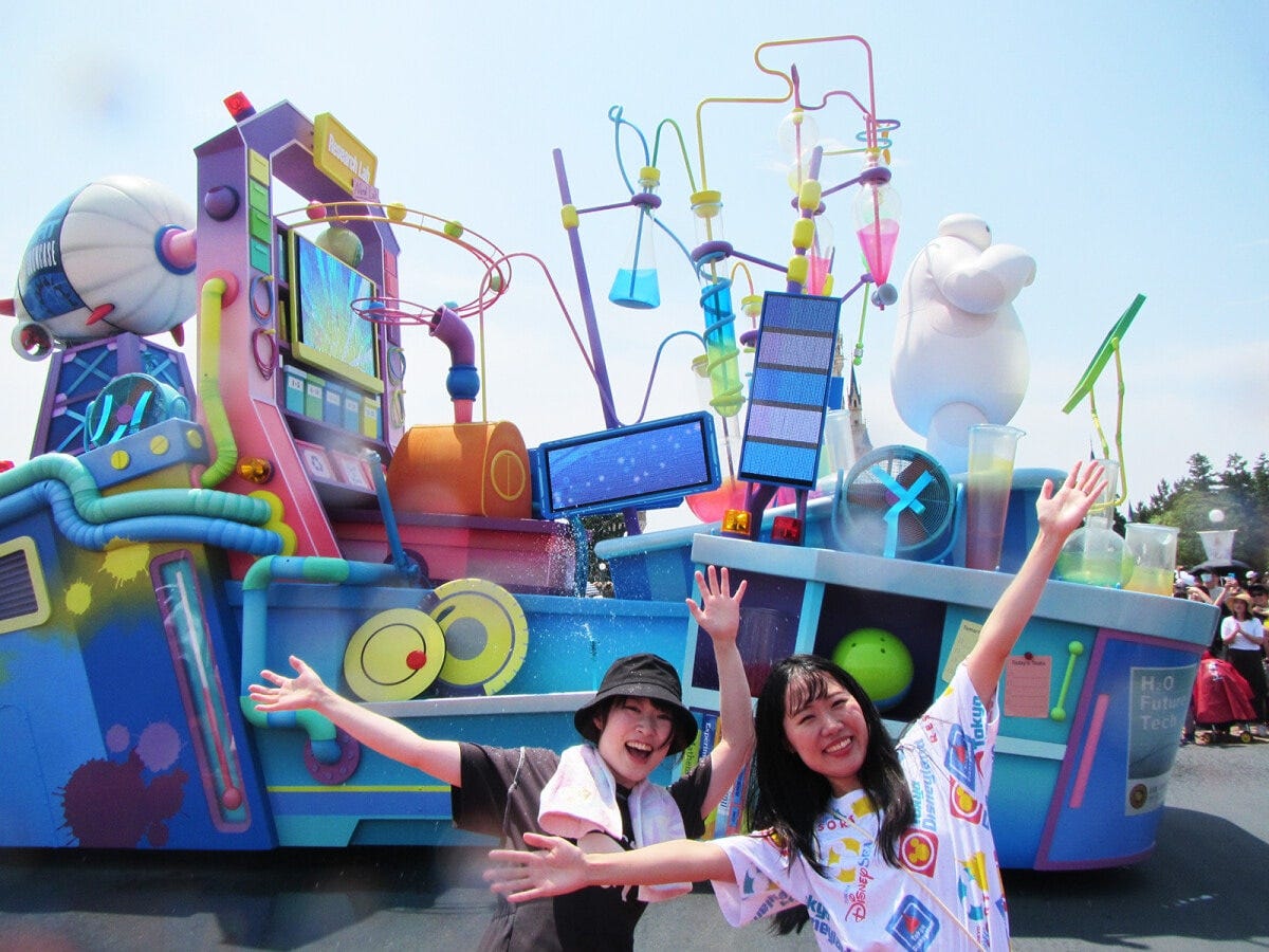 ずぶ濡れになってエナジーレベルを上昇させましょう