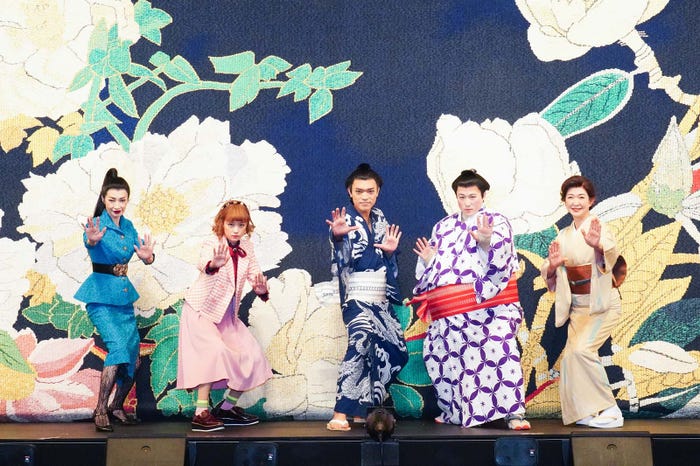 りょう、大原櫻子、原嘉孝、大鶴佐助、紺野美沙子、/撮影:田中亜紀