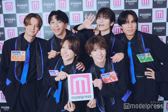 MATSURI/(左上から時計回り)渡辺真、橋爪健二、鈴木渉、柳田優樹、松岡卓弥、小野寺翼(C)モデルプレス