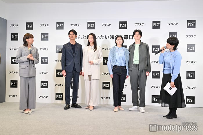 桐谷美玲が出席した新WEBCM発表会の様子(C)モデルプレス