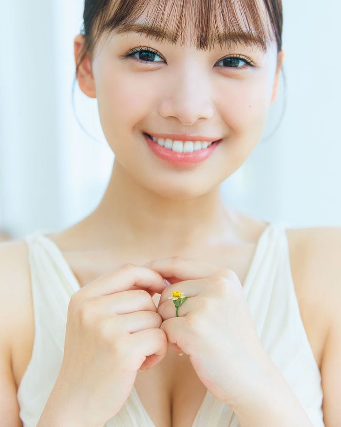 日向坂46 濱岸ひより1st写真集「もしも」先行カット:撮影/三宮幹史(TRIVAL)