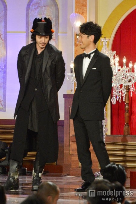 （左より）オダギリジョー、妻夫木聡