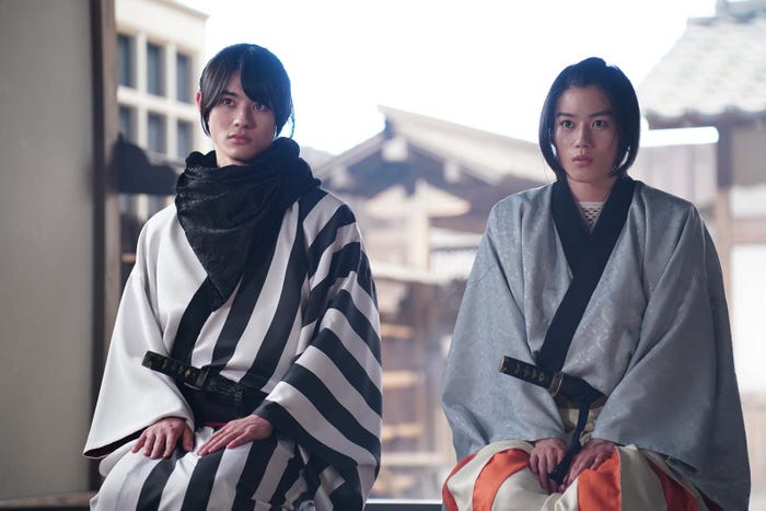 前田拳太郎、奥智哉「君とゆきて咲く~新選組青春録~」第14話より(C)テレビ朝日