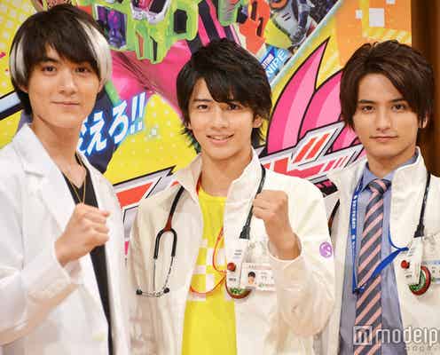 新「仮面ライダー」3人が初お披露目 役どころ&意気込みを語る