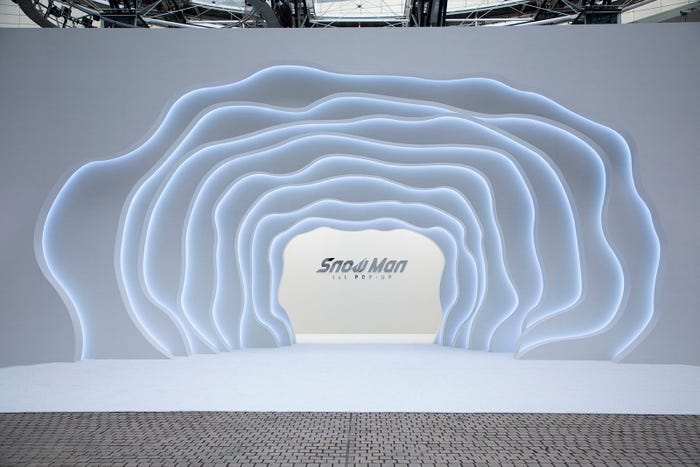 「Snow Man 1st POP-UP」外観(提供写真)