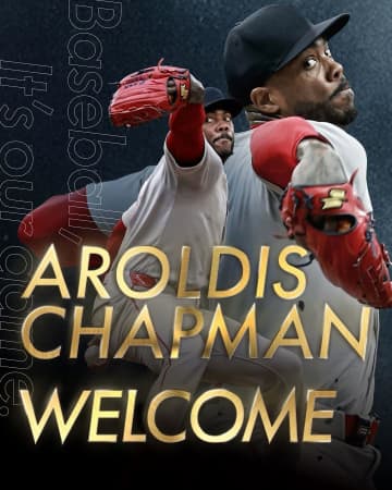 チャップマンがSSKとアドバイザー契約「彼らの細部へのこだわりと選手に対するリスペクトには目を見張るものがある」