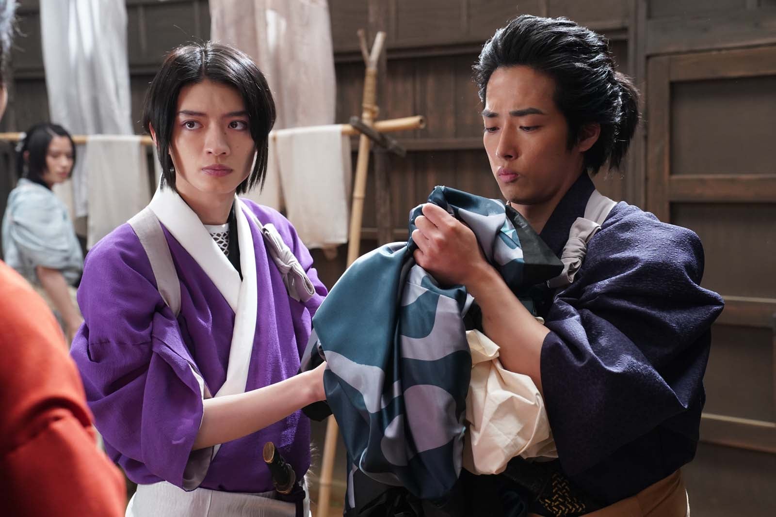 杢代和人、羽谷勝太「君とゆきて咲く～新選組青春録～」第13話より（C）テレビ朝日