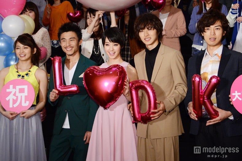 岡本玲、中尾明慶、剛力彩芽、山崎賢人、桐山漣