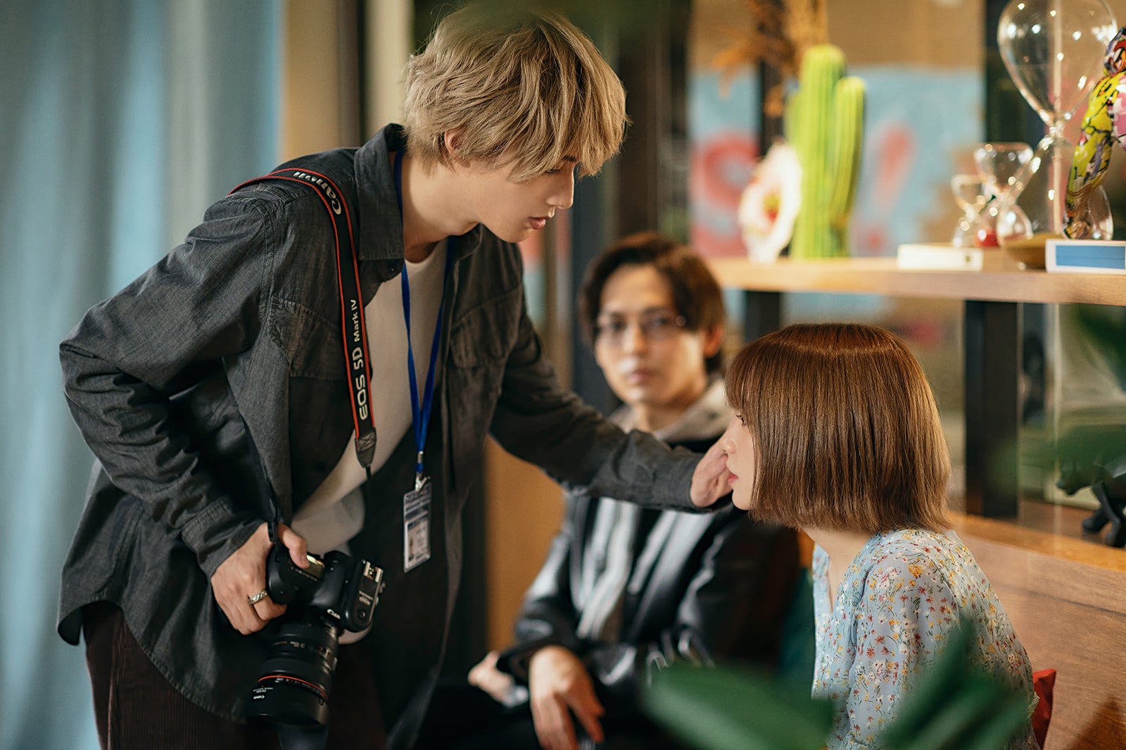 山中柔太朗、吉田凜音 「飴色パラドックス」第4話より（C）「飴色パラドックス」製作委員会・MBS