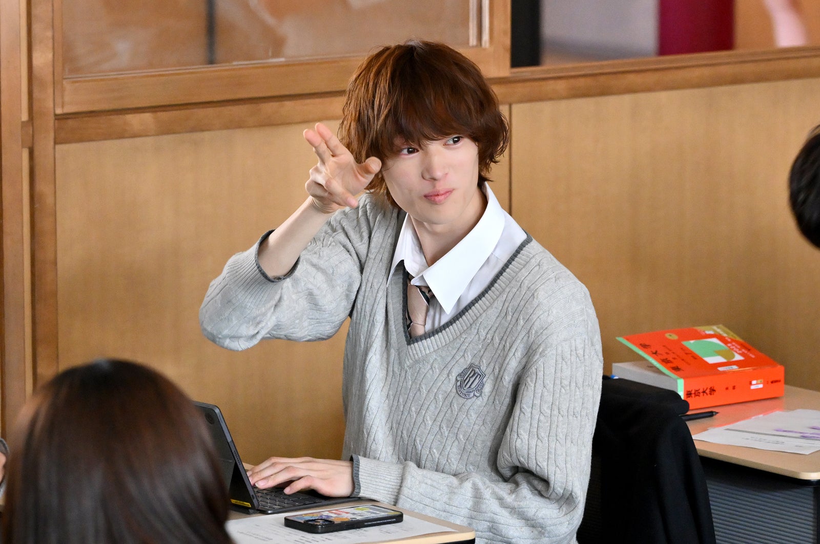 窪塚愛流「御上先生」第8話（C）TBS