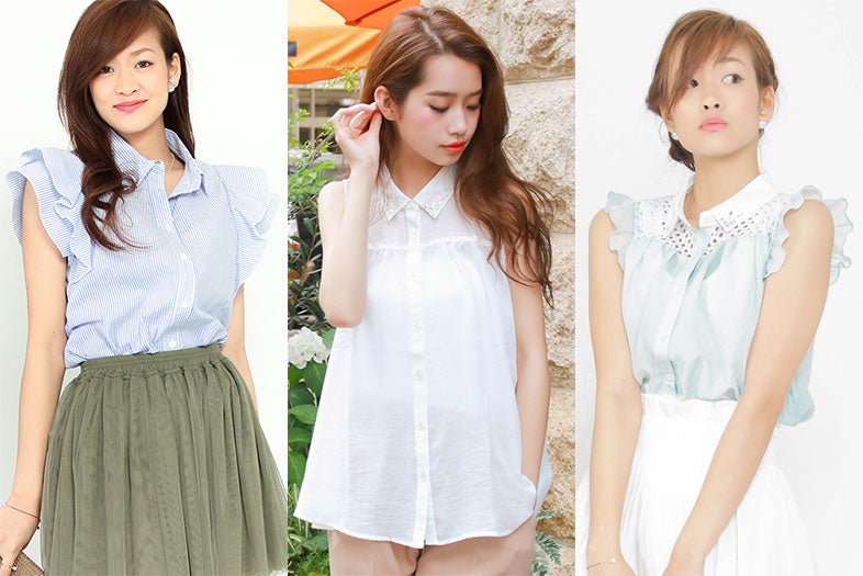 初夏のグッドガールに！「襟付きブラウス」でオフィカジもばっちり