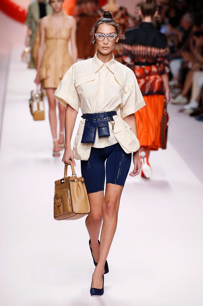 「Fendi」ミラノファッションウィーク Spring/Summer 2019より(photo:Getty Images)