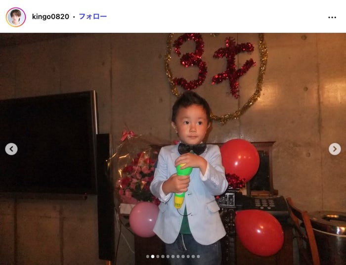 内⽥⾦吾 Instagramより