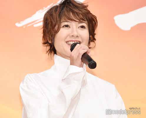 真木よう子、事務所独立後初の公の場 明日を前向きに生きる秘訣を告白