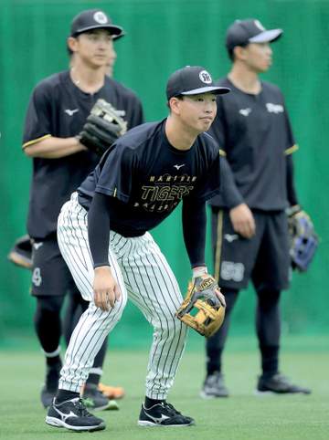 阪神 西武戦へ“秘密兵器” 百崎がプロ初1軍合流「うれしいですね」2軍＆フェニックスLでの対戦経験生かす