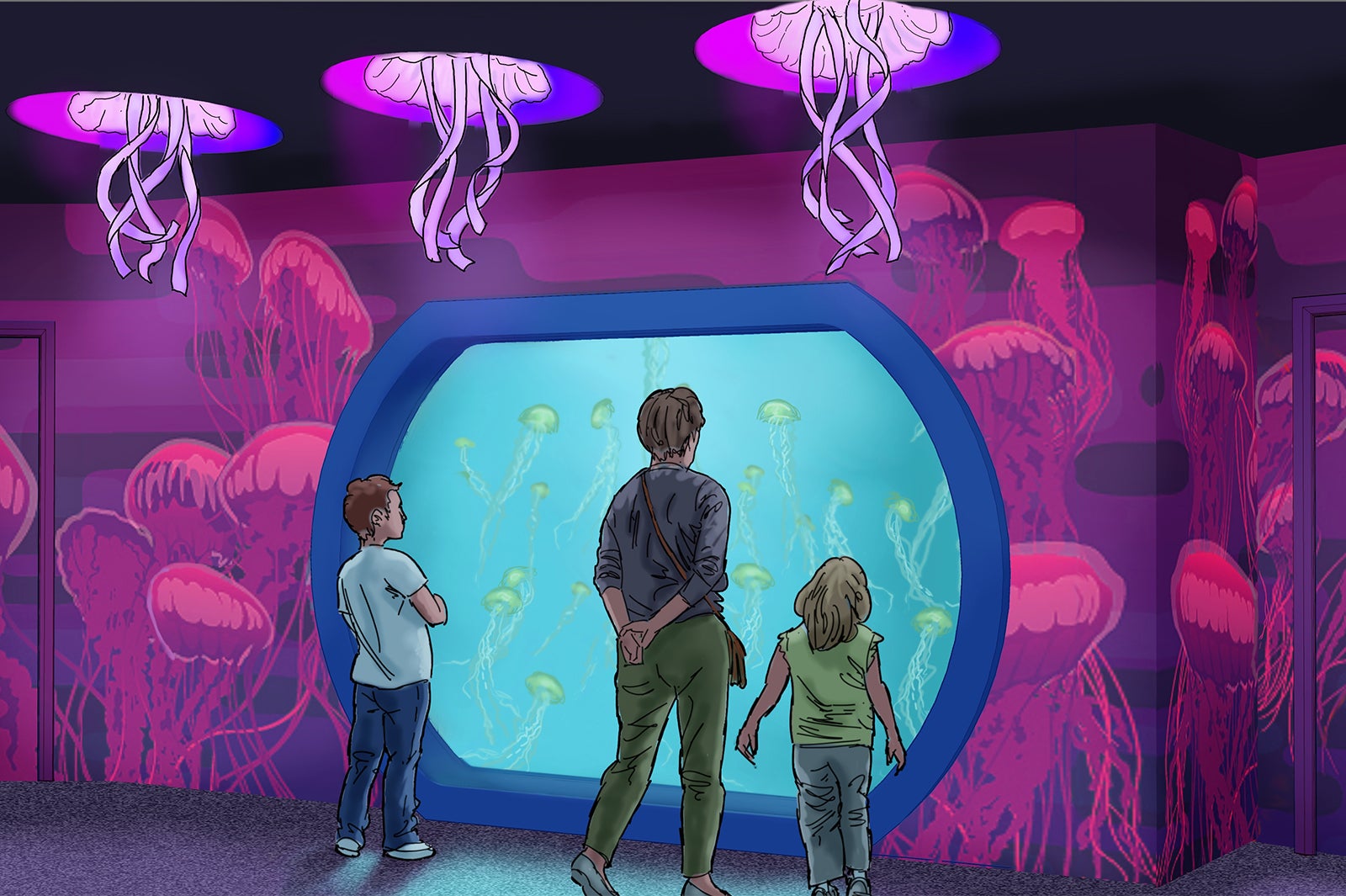 クラゲの海（Jellies）／画像提供：LEGOLAND Japan