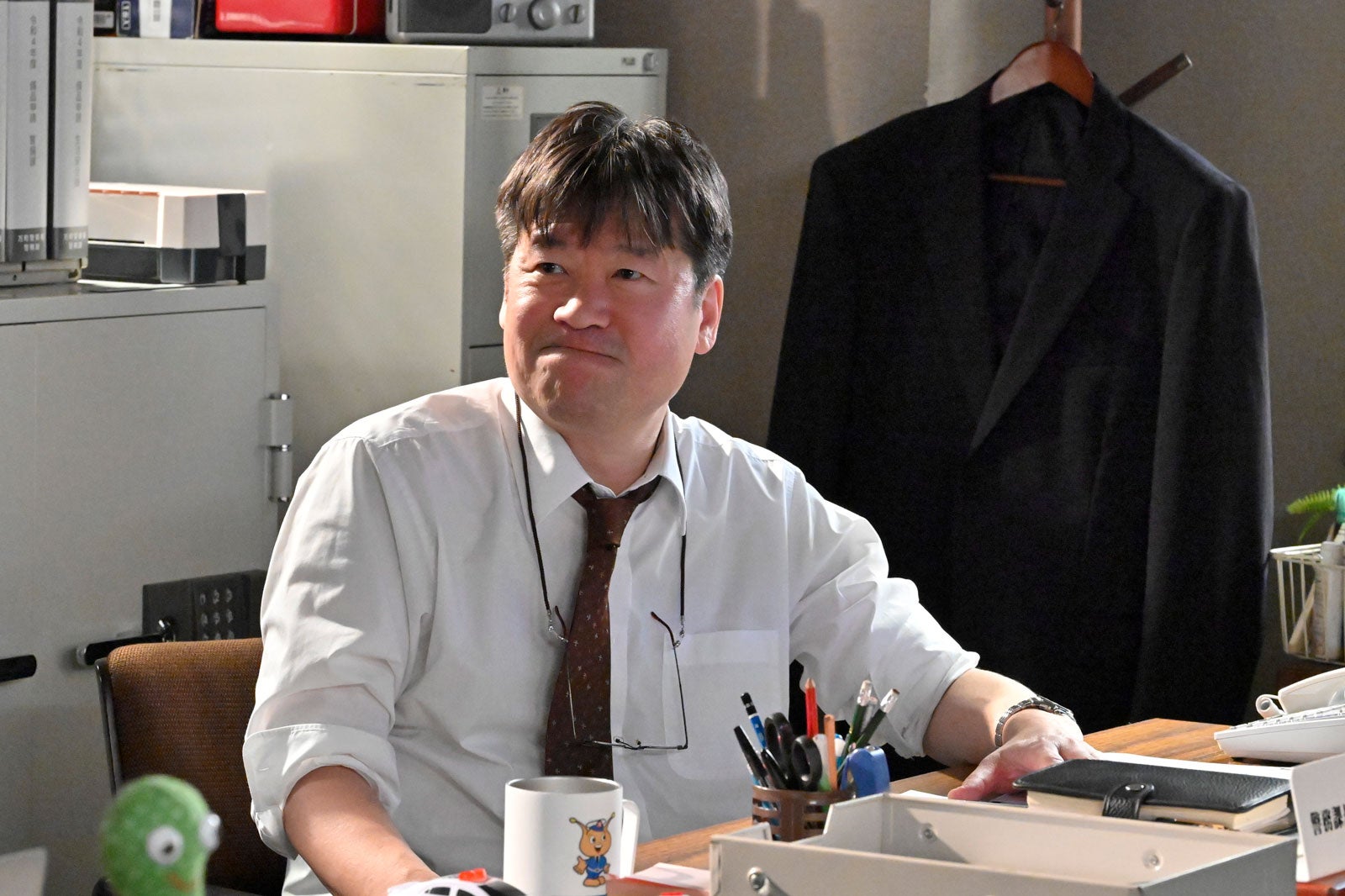 佐藤二朗「トクメイ！警視庁特別会計係」第8話（C）カンテレ