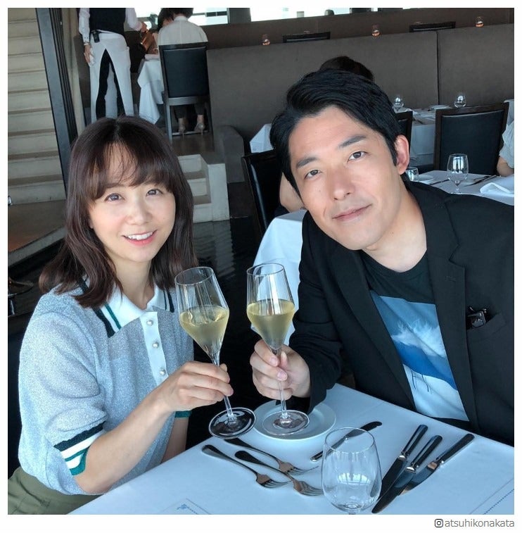 オリラジ中田敦彦、福田萌と結婚6周年で2ショット公開 話題の「＃今日の妻も可愛い」で感謝をつづる