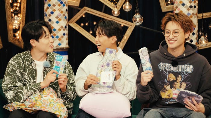 池田直人、小田切ヒロ、小島健「エイジレスボーイズ」(C)AbemaTV, Inc.