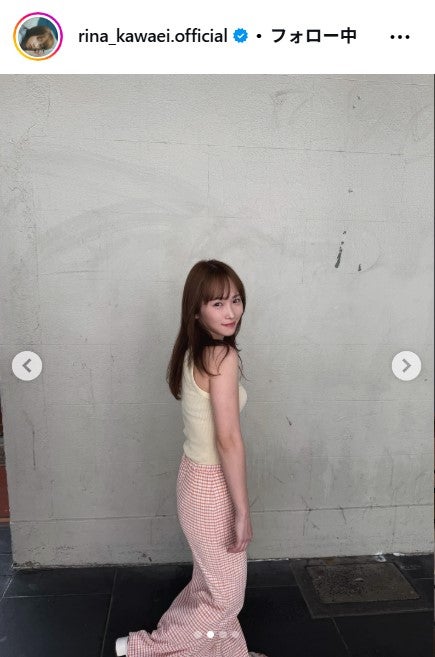 川栄李奈Instagramより
