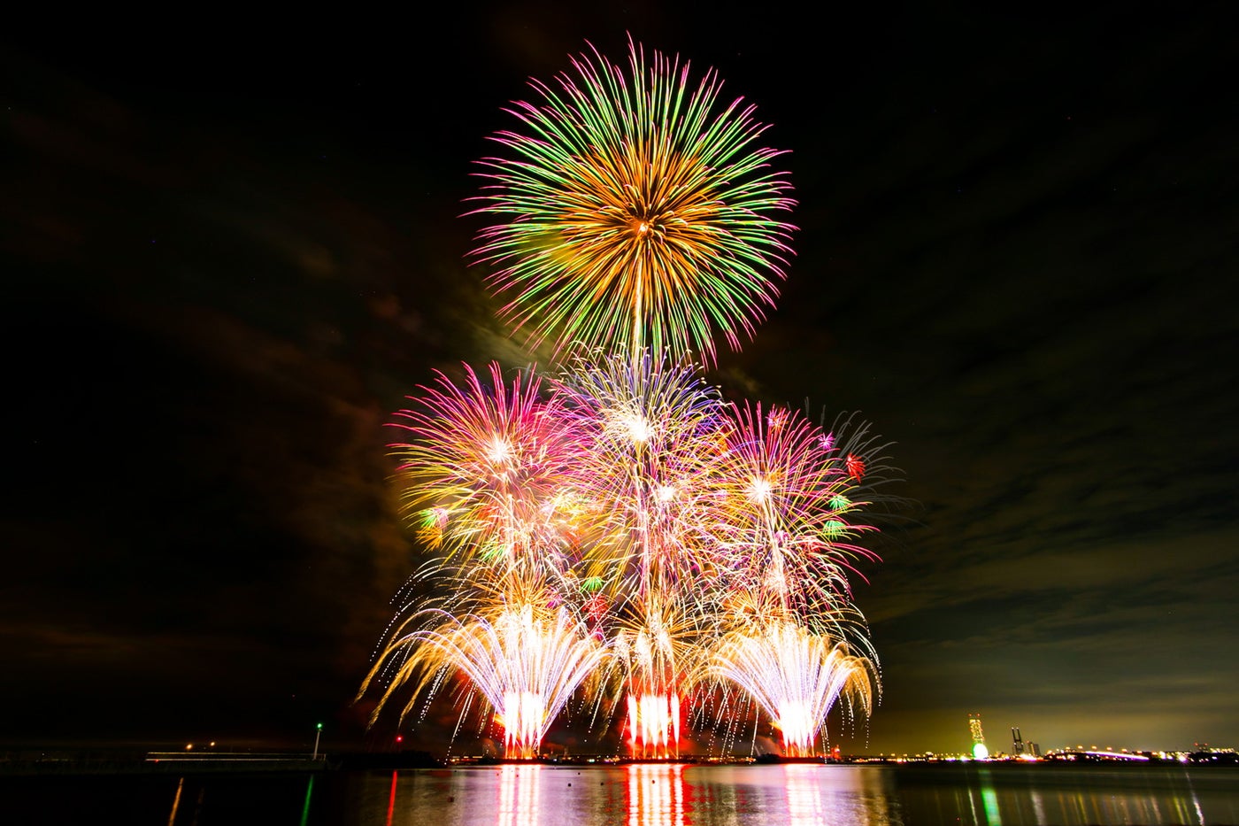 泉州夢花火※写真は2018年開催時／提供画像