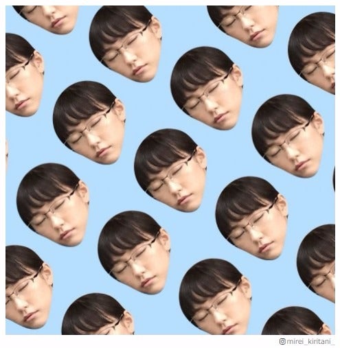 桐谷美玲“流行りのやつ”で寝顔を加工され「やられたー」