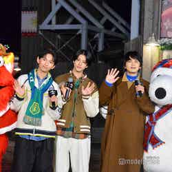 (右から)北村匠海、阿久根温世、竹野世梛(C)モデルプレス