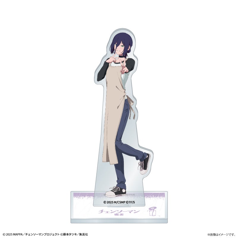 アクリルスタンド（レゼ）税込1,430円（C）2025 MAPPA／チェンソーマンプロジェクト （C）藤本タツキ／集英社