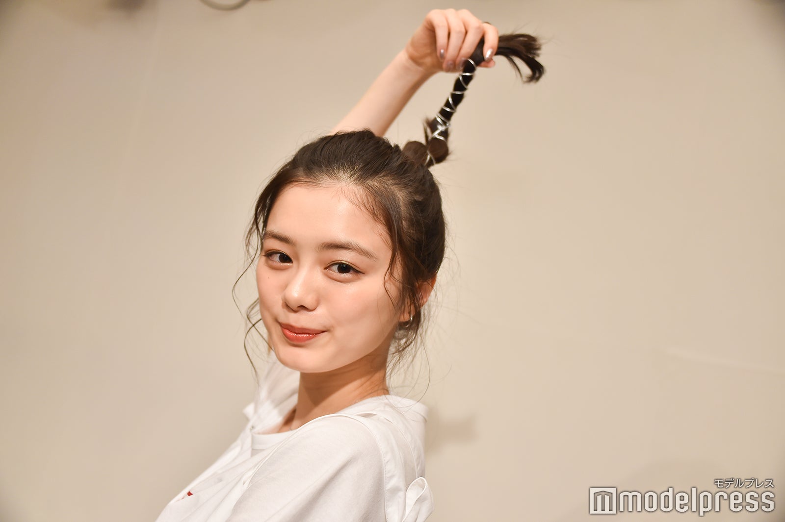 ヘアスタイルも可愛い／紺野彩夏 （C）モデルプレス