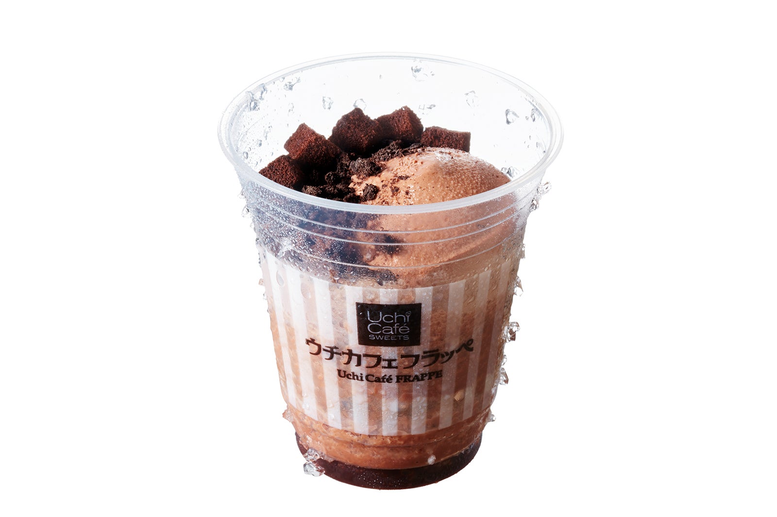 ウチカフェフラッペ チョコレートケーキ／画像提供：ローソン