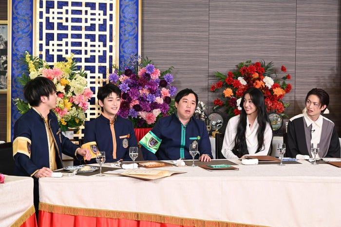 増田貴久、高橋文哉、せいや、Koki,、綱啓永(C)日本テレビ