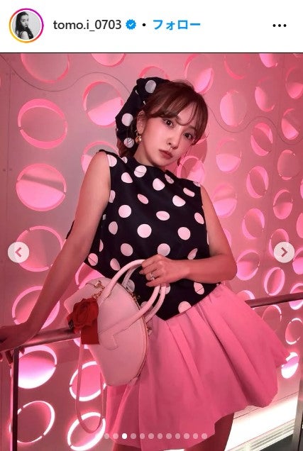 板野友美Instagramより